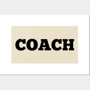Coach Posters and Art